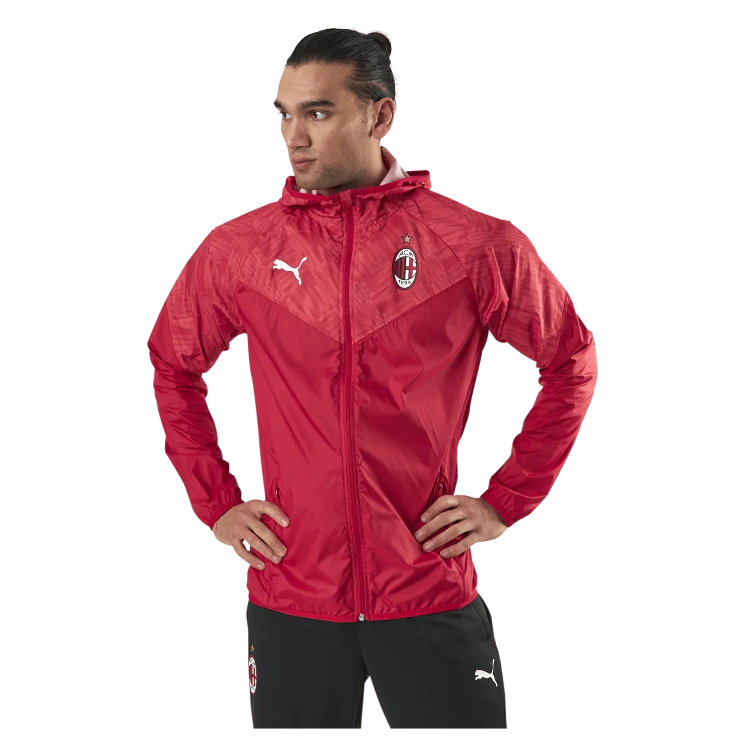 ACM Warmup Jacket Black/Red