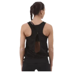 Actilove Solid Tank Top Black