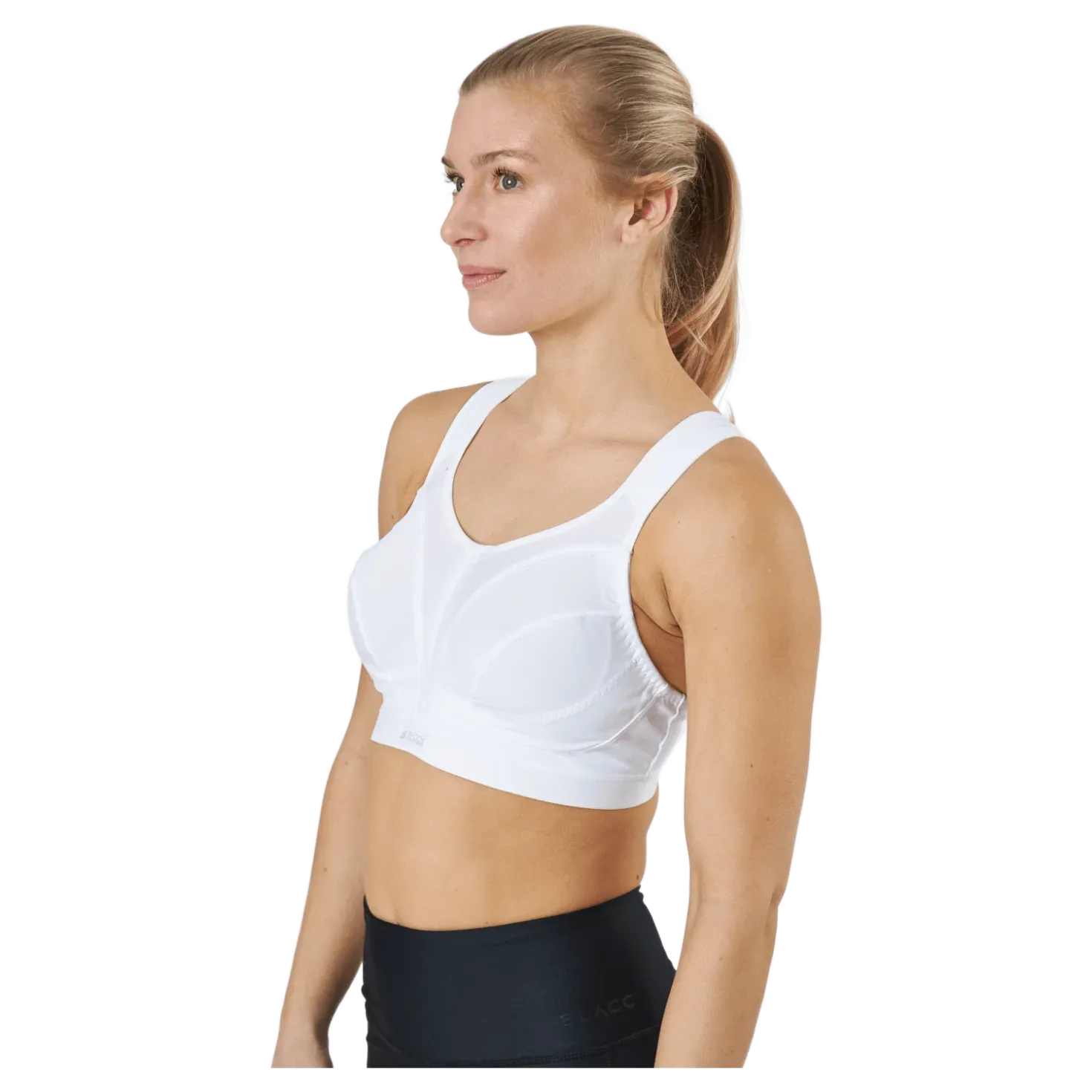 Active D+ Classic Support Bra White