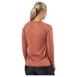 Active Logo Long Sleeve Copper Brown