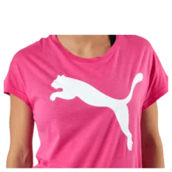 Active Logo Tee Pink