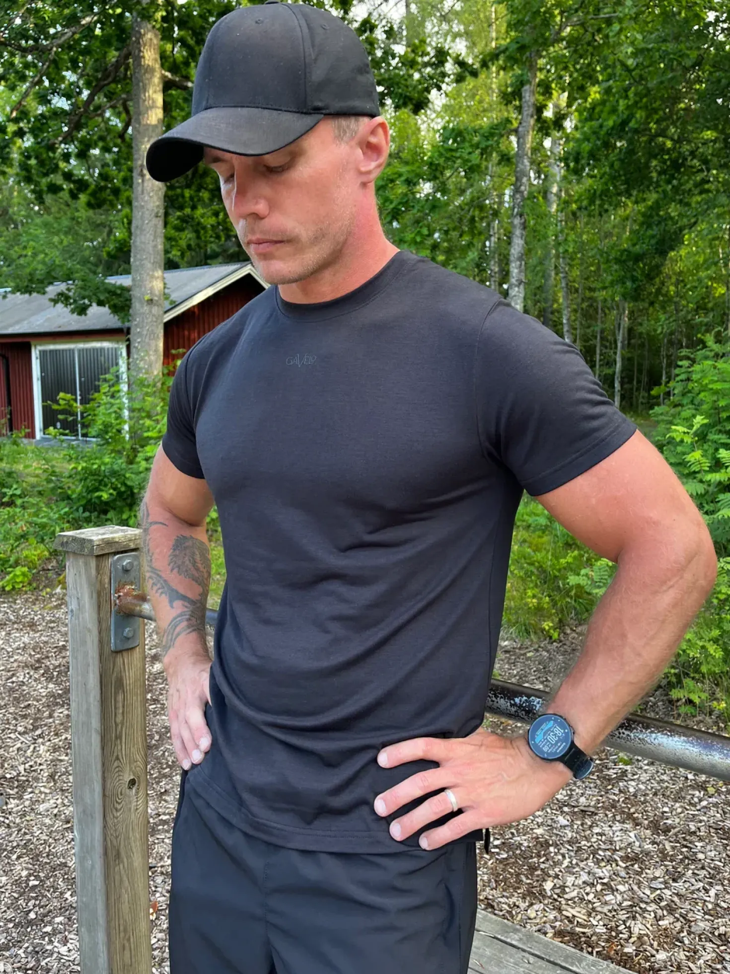 Active Tee Black