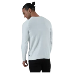 Adam Knit Crew Neck White