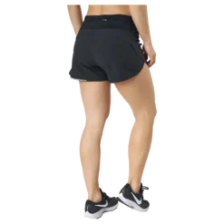 Aero 4 Inch Shorts Black/silver Reflective