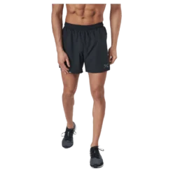 Aero 5 Inch Shorts Black/silver Reflective