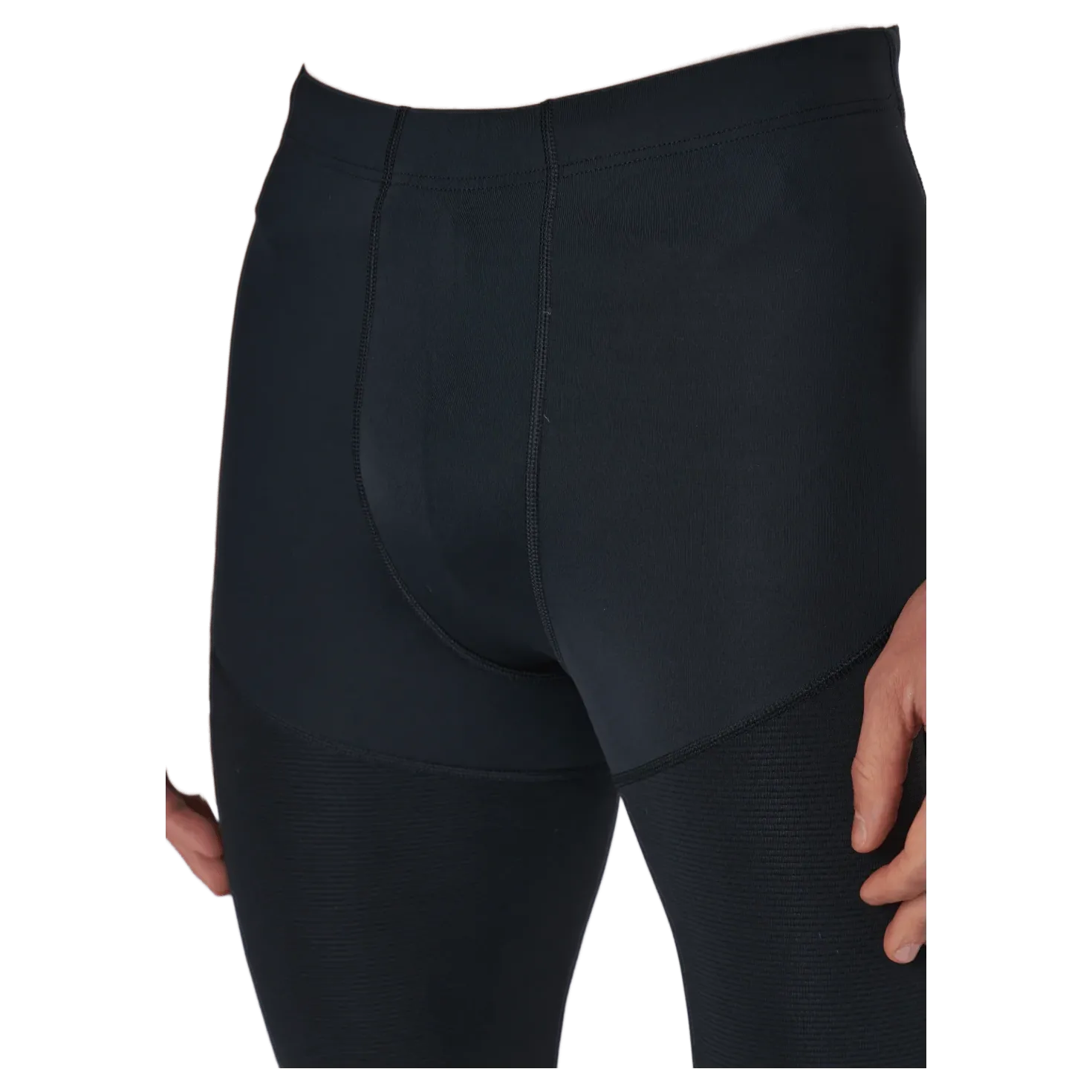 Aero Vent Compression Tights Black/silver Reflective