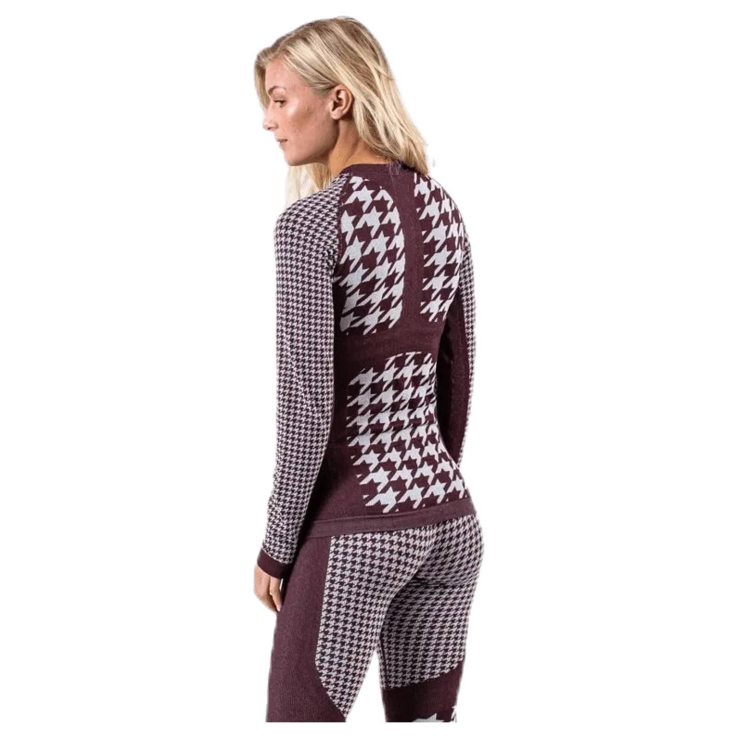 Agnes Top Purple/Brown