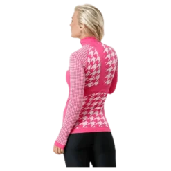 Agnes Zip Pink/White