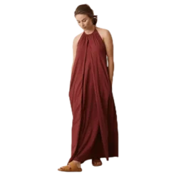 Air Halterneck Dress Red