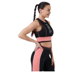 Airi Cropped Top Pink/Black