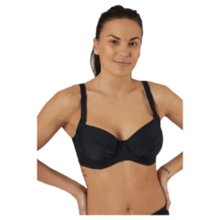 Alanya Bikini Wire Bra Black