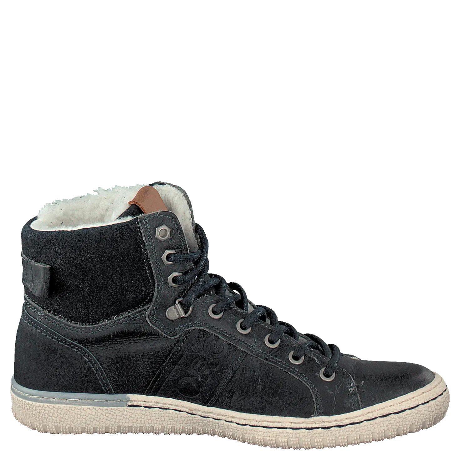 Alec Mid Fur Navy