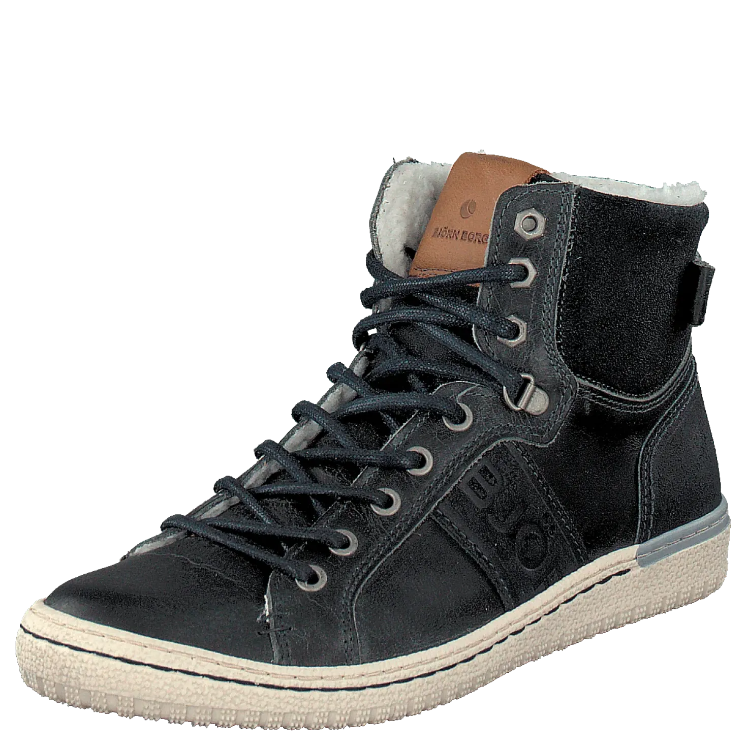 Alec Mid Fur Navy