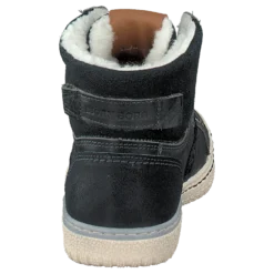 Alec Mid Fur Navy