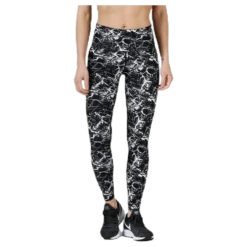 Alec Printed Tights White/Black