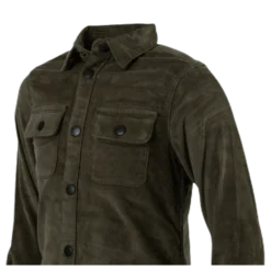 Alfred Corduroy Shirt Akm Jr Green