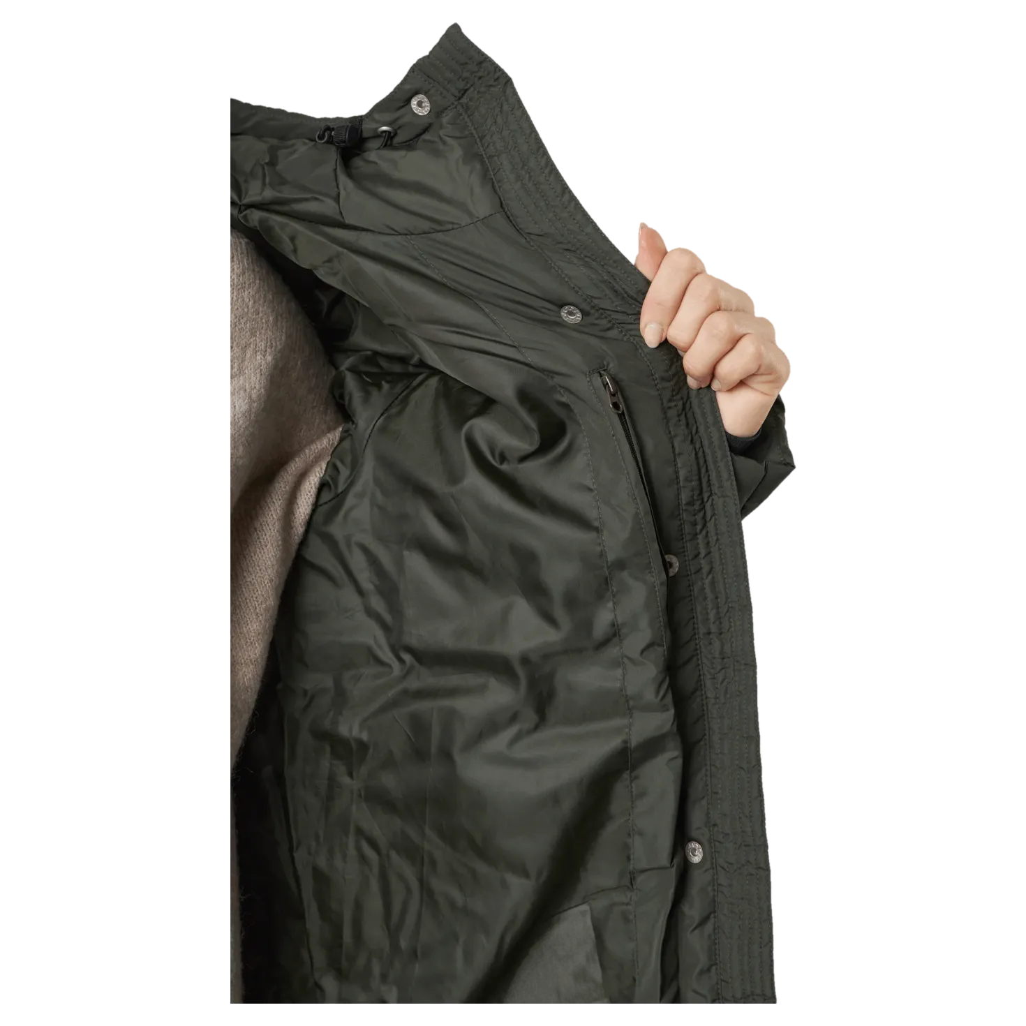 Alissa Reco Jacket Dark Olive