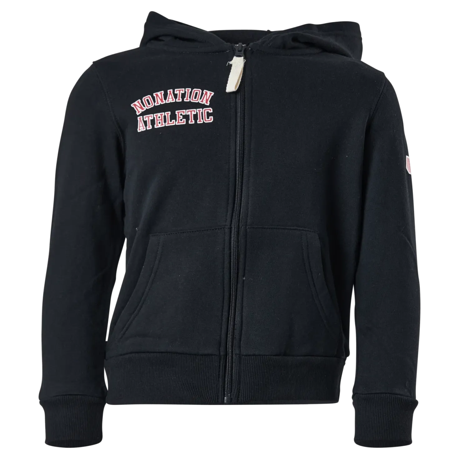 Alpha Full Zip Hood Black