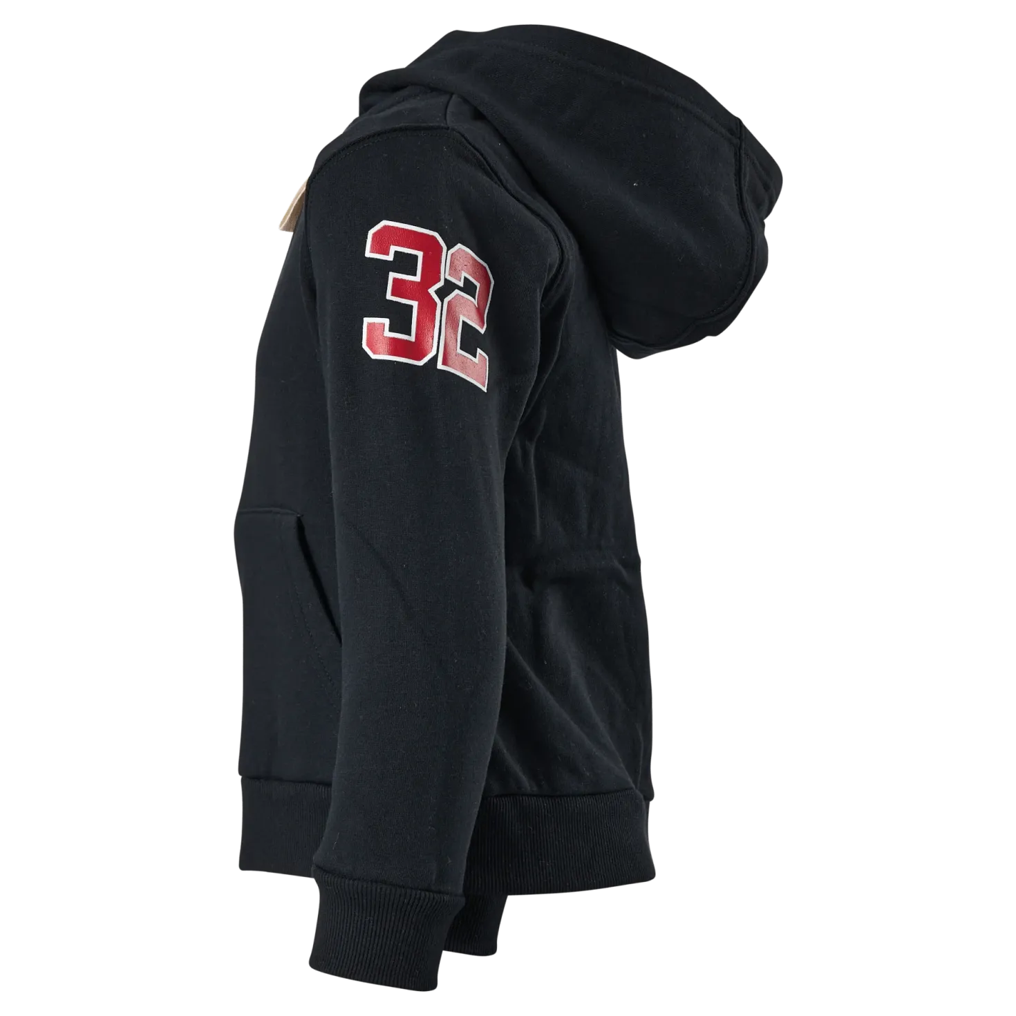 Alpha Full Zip Hood Black
