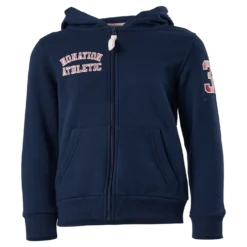 Alpha Full Zip Hood Blue
