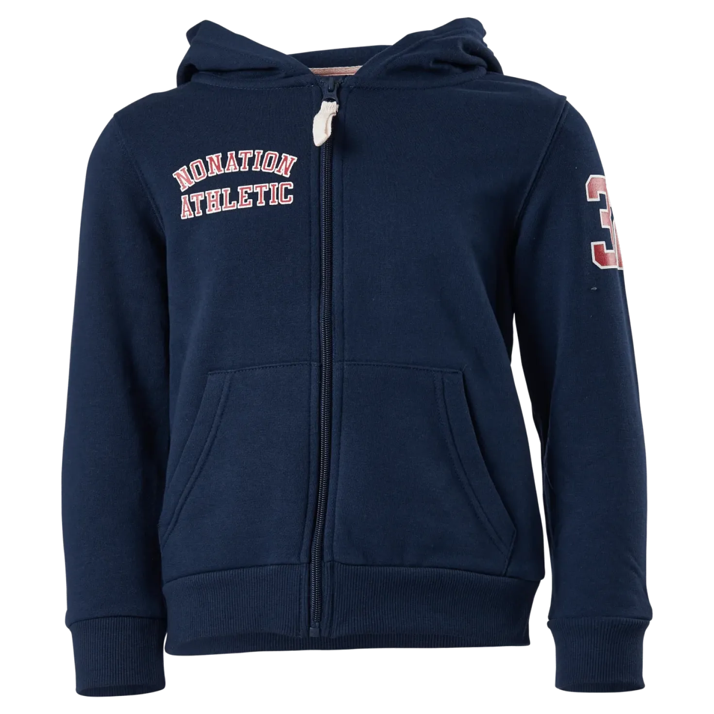Alpha Full Zip Hood Blue