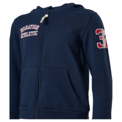 Alpha Full Zip Hood Blue