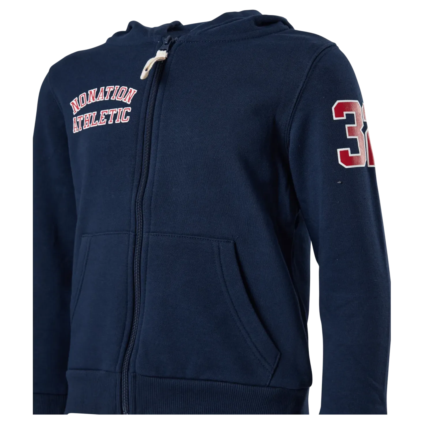 Alpha Full Zip Hood Blue