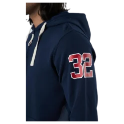 Alpha Full Zip Hood Blue