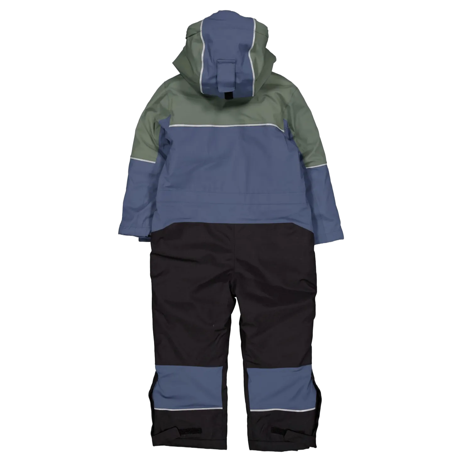 Alpine Winter Overall Green/blue