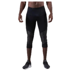 Alum Hybrid Short Johns Black