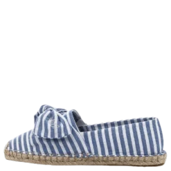 Amanda Knot Espandrillo Blue/White