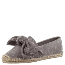 Amanda Knot Espandrillo Grey/Beige