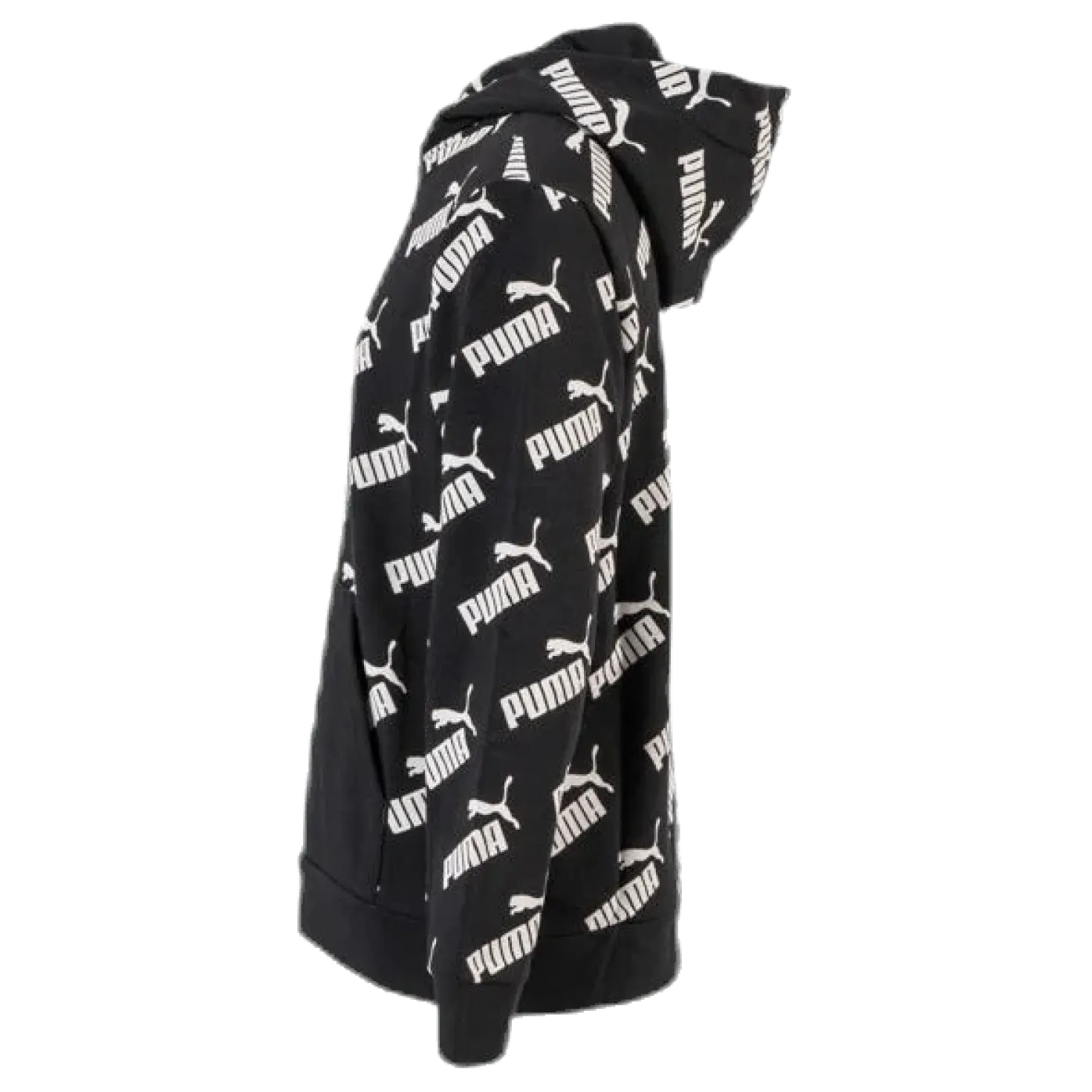 Amplified AOP Hoody TR B Black