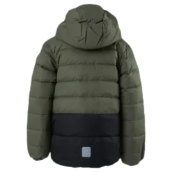 Amund Down Jacket Green/Grey