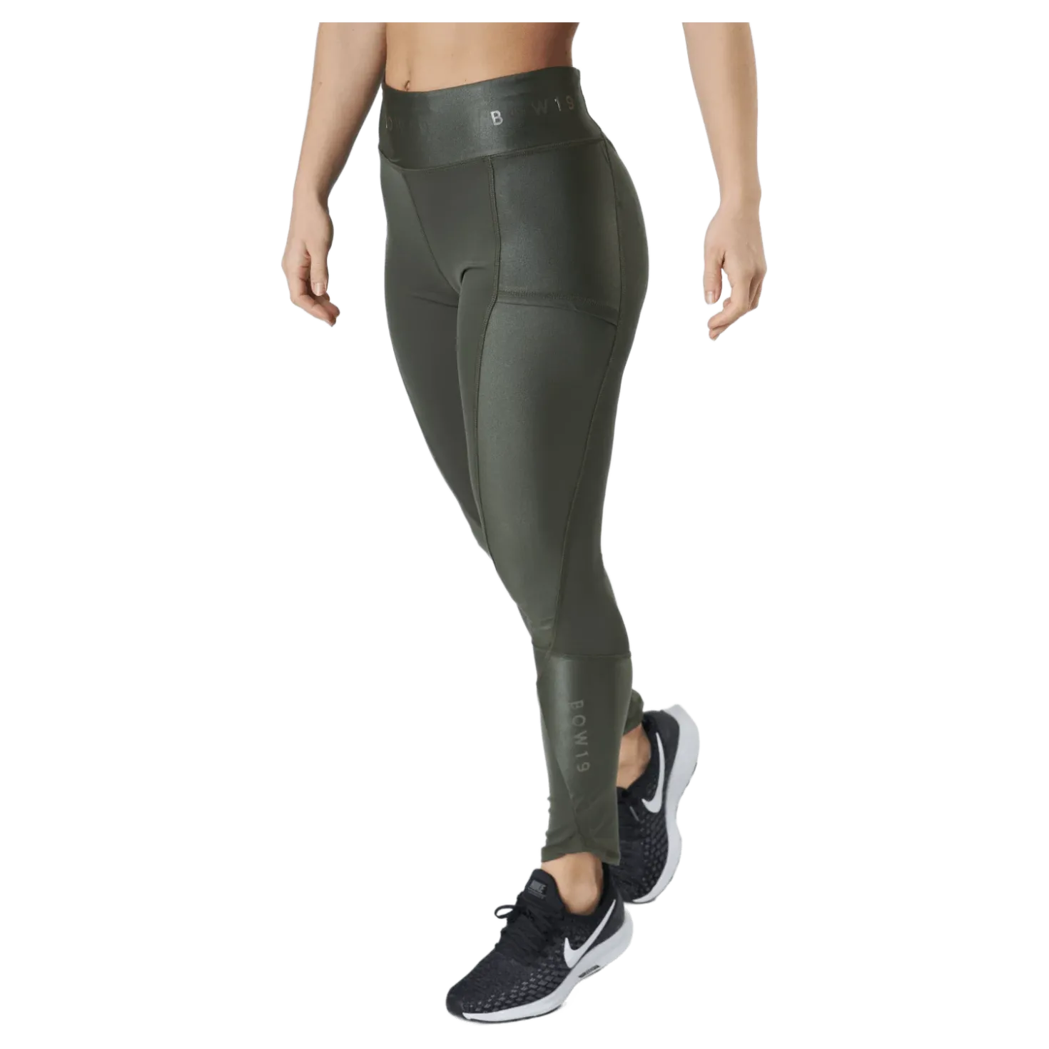 Angie Tights Army Green