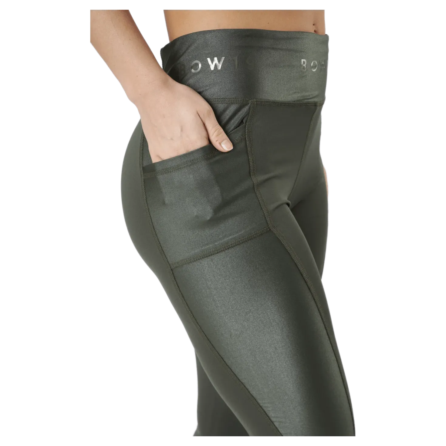 Angie Tights Army Green