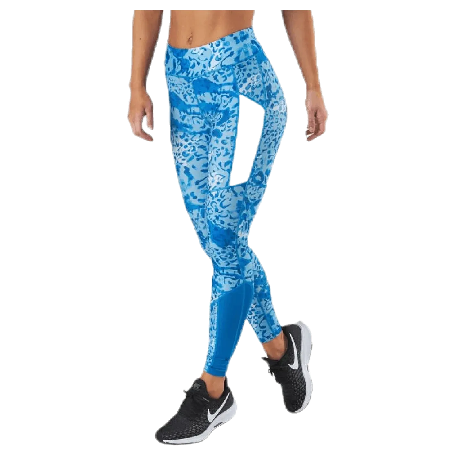 Angilia Life Aop Training Tights Blue
