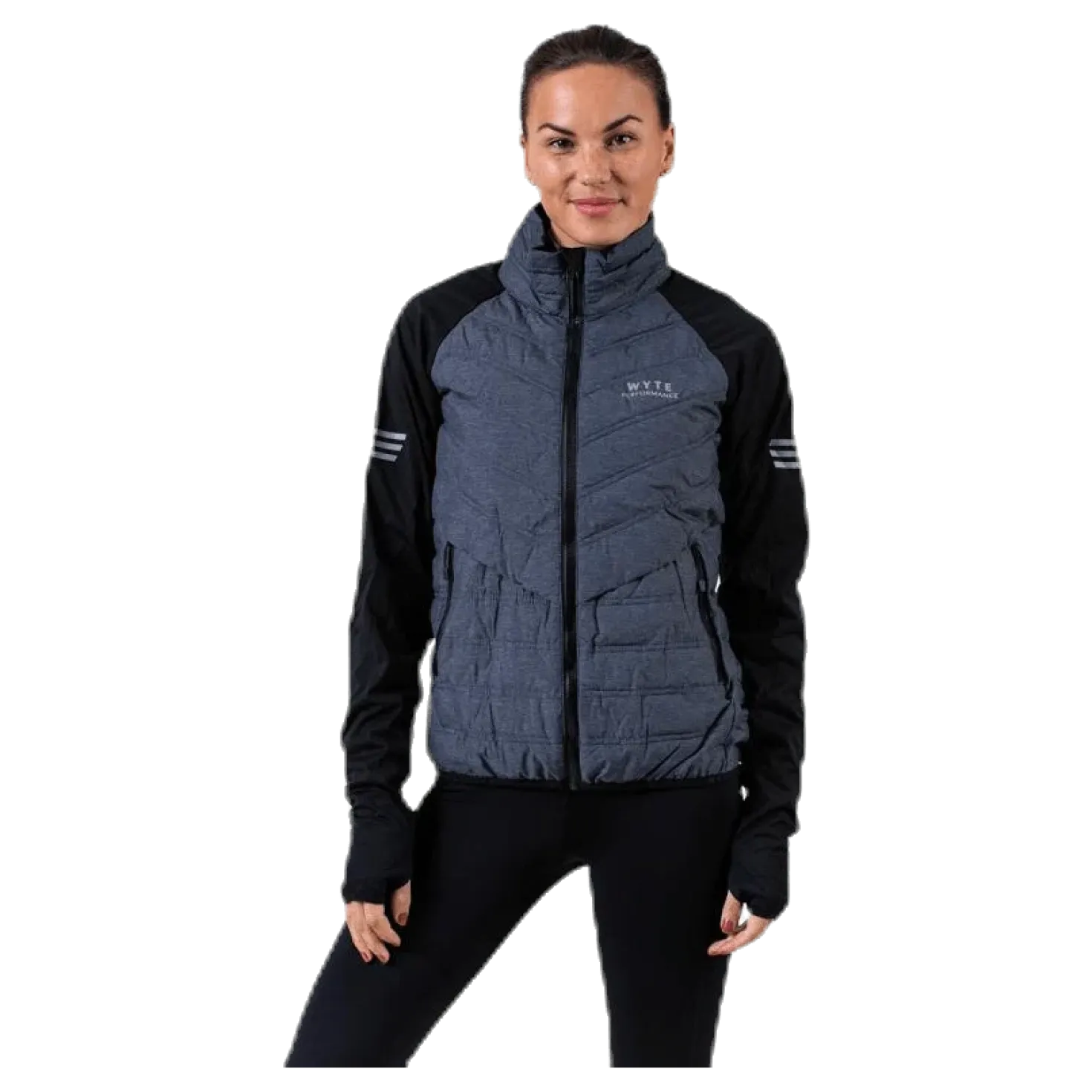 Anja Hybrid Jacket Black