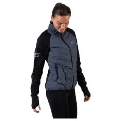 Anja Hybrid Jacket Black