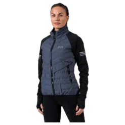 Anja Hybrid Jacket Black