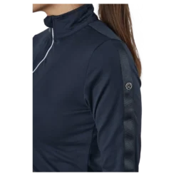 Anna Ls Full Zip Navy