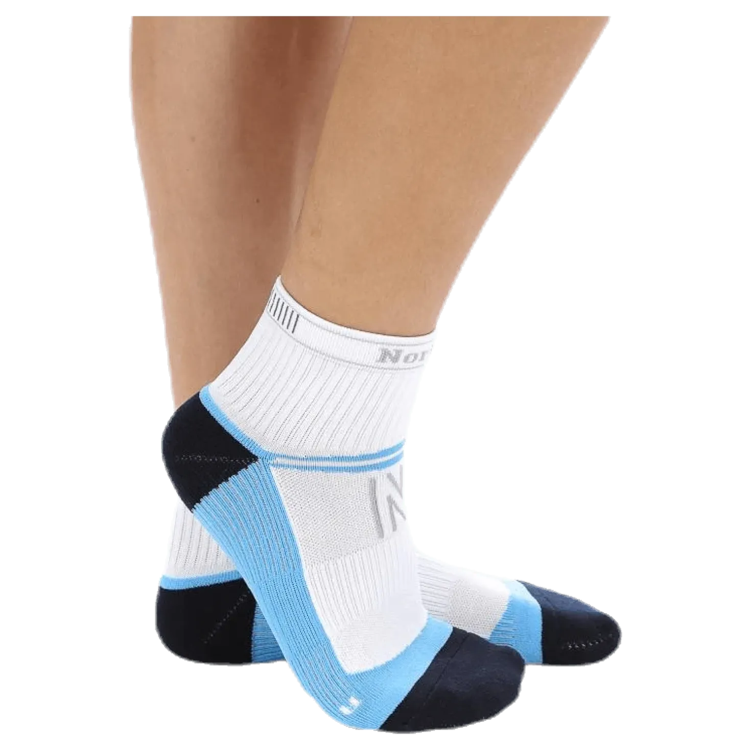 Anna Multisport Sock Blue/White