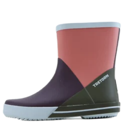 Arild Short Boot Blackberry/light Rose