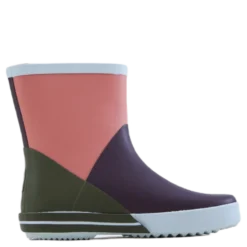 Arild Short Boot Blackberry/light Rose