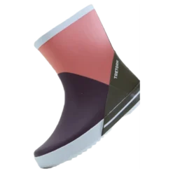 Arild Short Boot Blackberry/light Rose