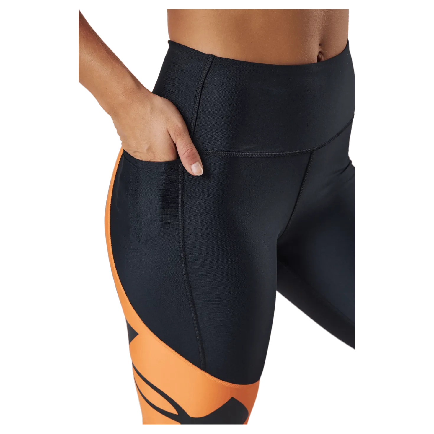 Armour Colorblock Ankle Leg Black