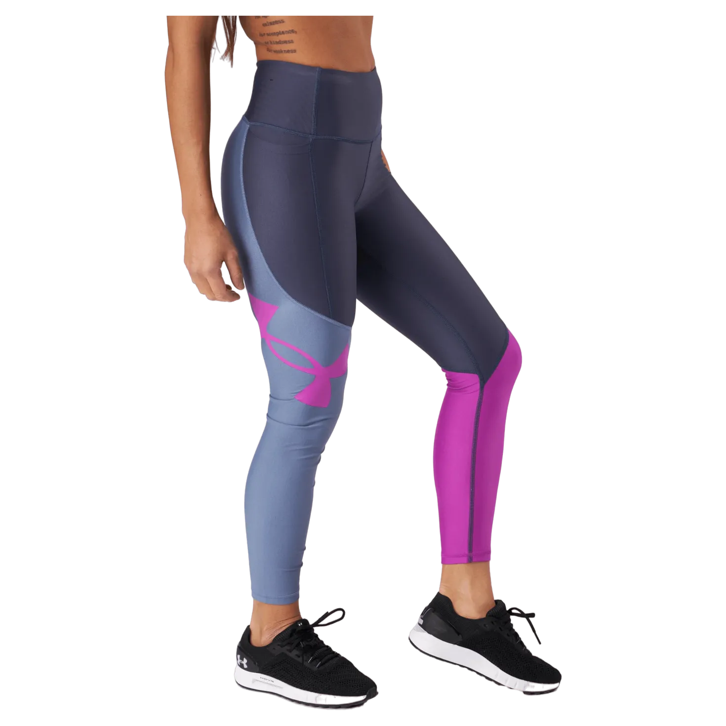 Armour Colorblock Ankle Leg Tempered Steel