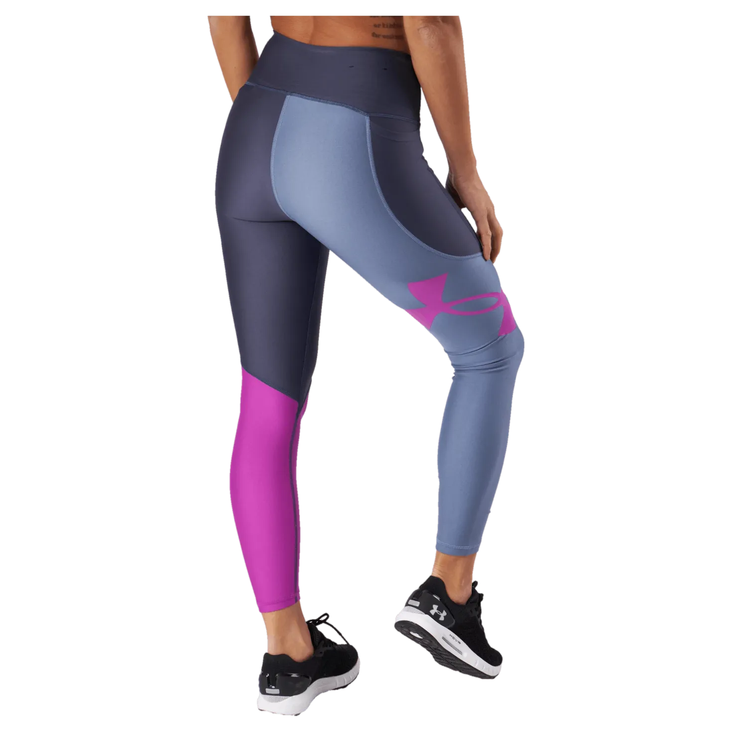 Armour Colorblock Ankle Leg Tempered Steel