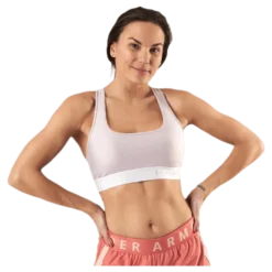 Armour Mid Crossback Bra Pink