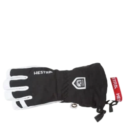 Army Leather Heli Ski Junior White/Black